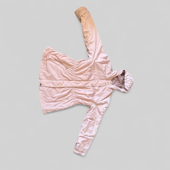 Cavalini Light Pink Hooded Utility Jacket - Picture 3 of 9